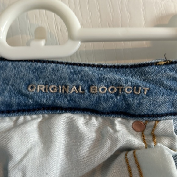 Men’s American Eagle Original Bootcut 30x32 Airflex + Light Blue Jean - Picture 5 of 6